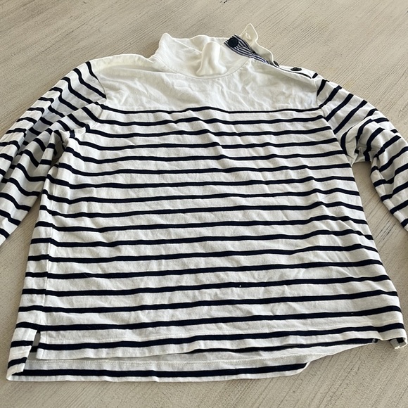 JCREW button neck tunic - Picture 4 of 6